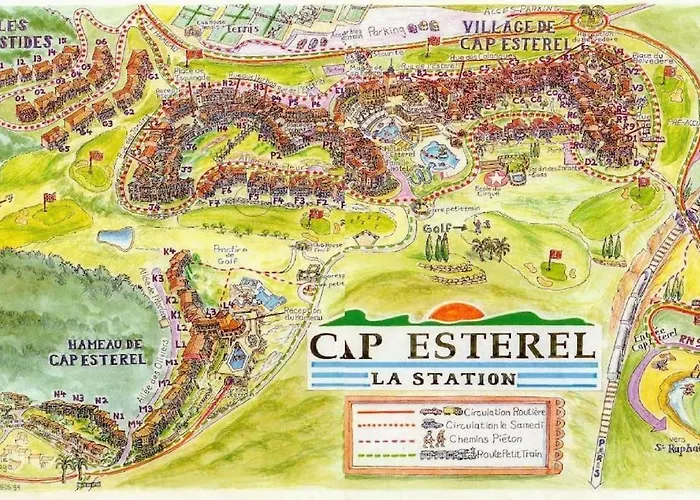 Superbe Duplex Cap Esterel Vue